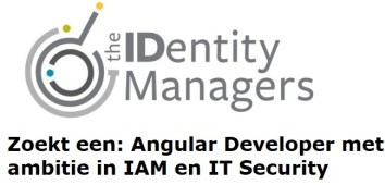 Vacature Angular Developer met ambitie in IAM en IT Security